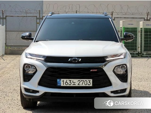 Chevrolet (GM Daewoo) Trailblazer 2022 Белый из Кореи