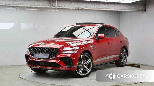 Genesis GV80 Coupe 2024 Красный из Кореи