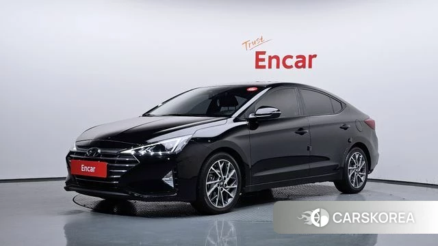 Hyundai The New Avante AD 2019 Черный из Кореи