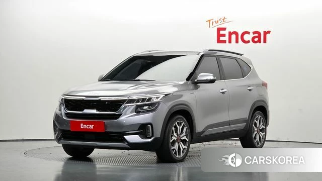Kia Seltos 2022 Серый из Кореи