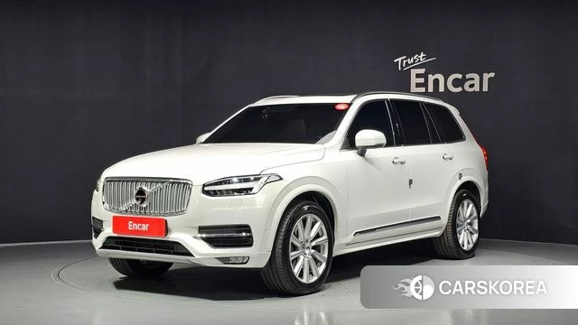 Volvo XC90 second Generation 2018 Белый из Кореи
