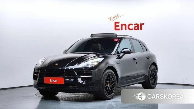 Porsche Macan 2021 Черный из Кореи