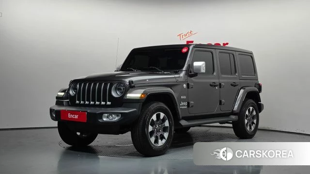 Jeep Wrangler (JL) 2021 Серый из Кореи