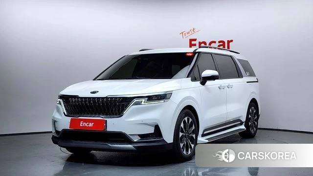 Kia Carnival 4th generation 2021 Белый из Кореи
