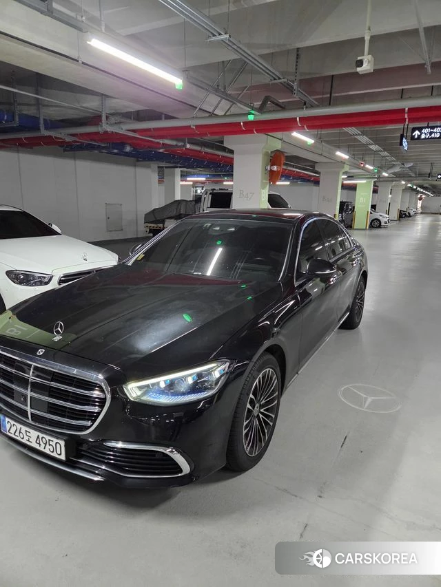 Mercedes-Benz S-Class W223 2022 Черный из Кореи
