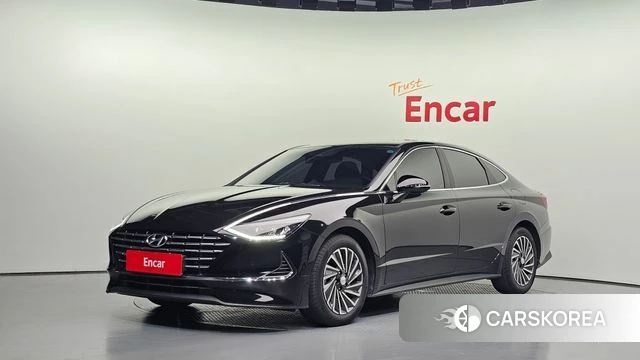 Hyundai Sonata Hybrid (DN8) 2021 Черный из Кореи
