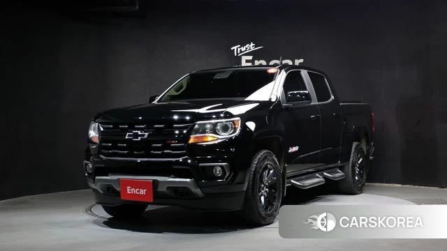 Chevrolet (GM Daewoo) Real New Colorado 2022 Черный из Кореи