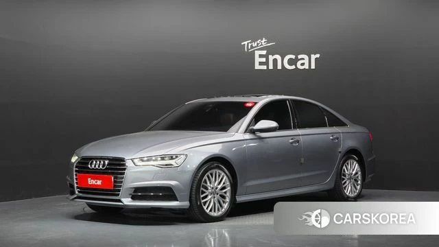 Audi New A6 2018 Серебристо-серый из Кореи