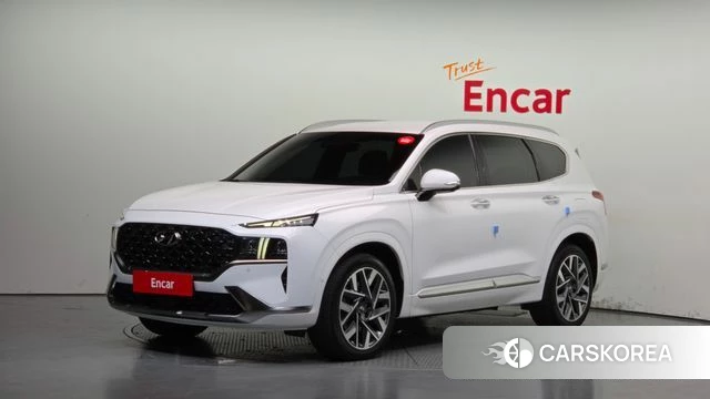 Hyundai The New Santa Fe 2022 Белый из Кореи
