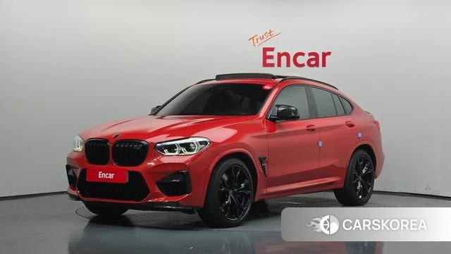 BMW X4M (G02) 2020 Красный из Кореи