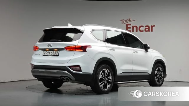 Hyundai Santa Fe TM 2019 Белый из Кореи