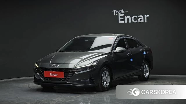 Hyundai Avante (CN7) 2021 Серый из Кореи