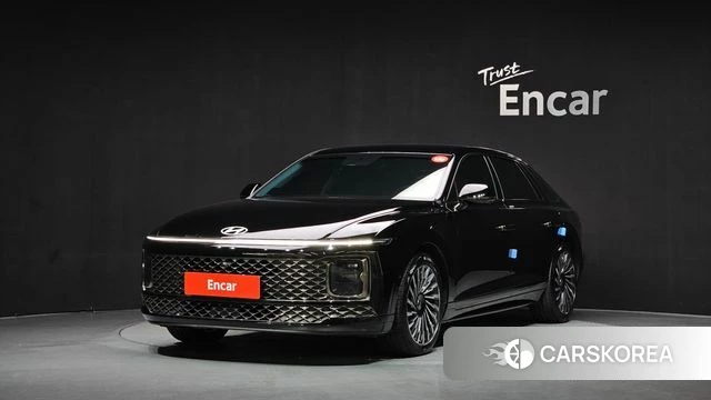 Hyundai Grandeur (GN7) 2023 Черный из Кореи