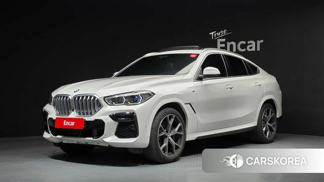 BMW X6 (G06) 2022 Белый из Кореи