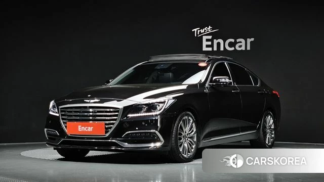 Genesis G80 2018 Черный из Кореи