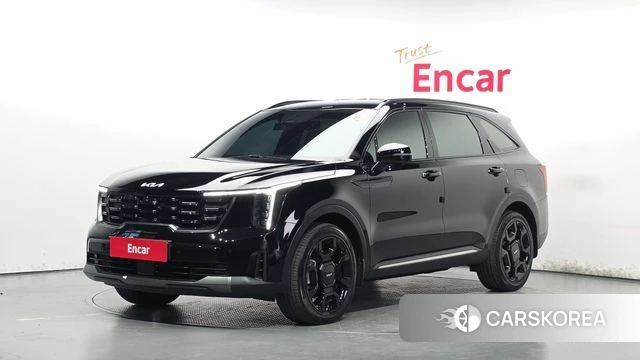 Kia The New Sorento 4th Generation 2024 Черный из Кореи