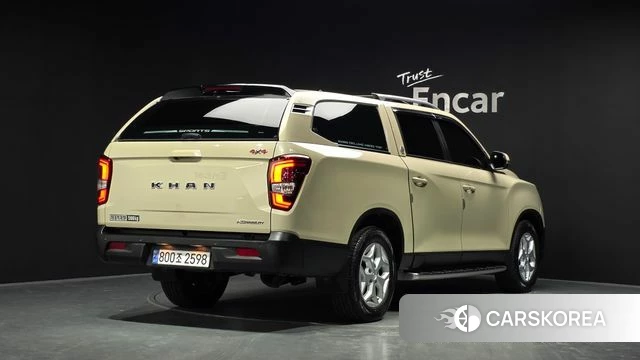 Ssangyong The New Rexton Sports Cannes 2023 Жемчужный цвет из Кореи