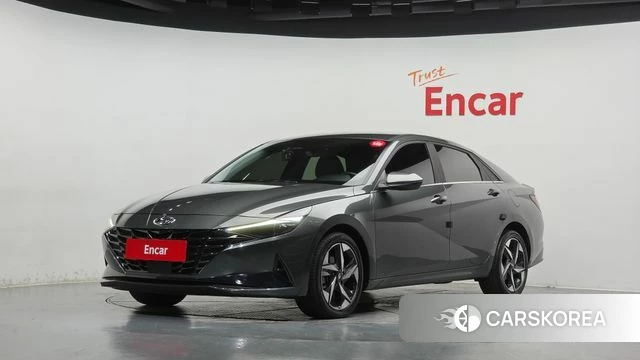 Hyundai Avante (CN7) 2021 Серый из Кореи