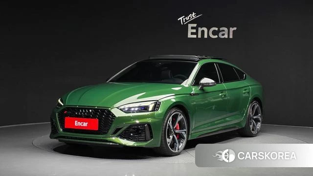 Audi RS5 (F5) 2022 Зеленый из Кореи