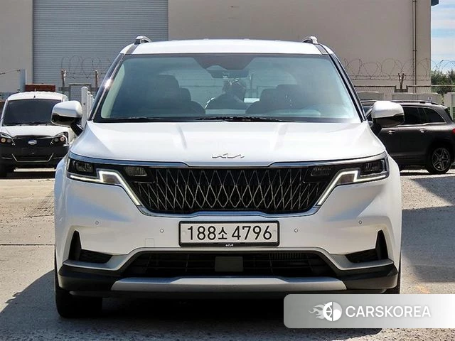 Kia Carnival 4th generation 2021 Белый из Кореи