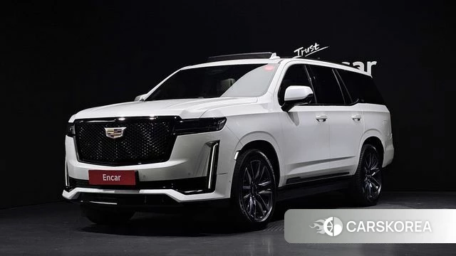 Cadillac Escalade 5th Generation 2021 Белый из Кореи