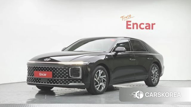 Hyundai Grandeur (GN7) 2023 Черный из Кореи