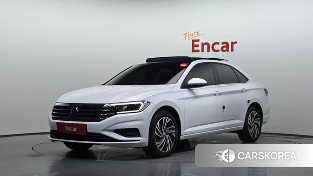 Volkswagen 7th Generation of Jetta 2021 Белый из Кореи