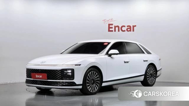 Hyundai Grandeur Hybrid (GN7) 2024 Белый из Кореи