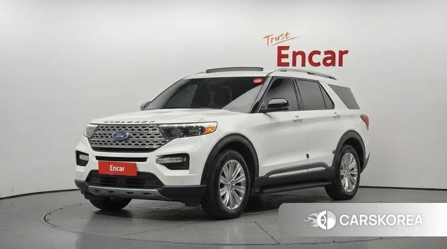 Ford Explorer 6th Generation 2020 Белый из Кореи