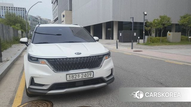 Kia Carnival 4th generation 2020 Белый из Кореи