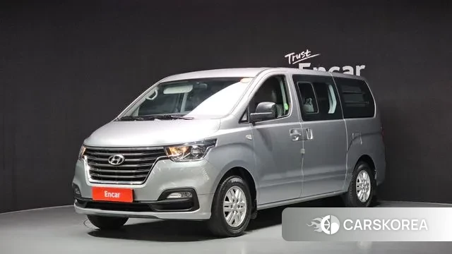 Hyundai The New Grand Starex 2018 Серебристо-серый из Кореи