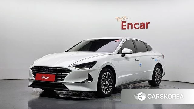 Hyundai Sonata Hybrid (DN8) 2021 Белый из Кореи