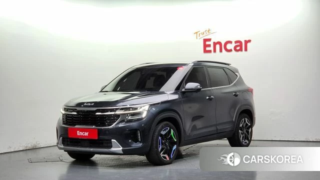 Kia The New Seltos 2022 Серый из Кореи