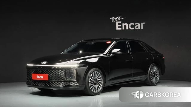Hyundai Grandeur (GN7) 2024 Черный из Кореи