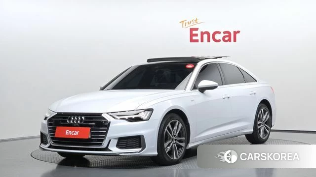 Audi A6 (C8) 2023 Белый из Кореи