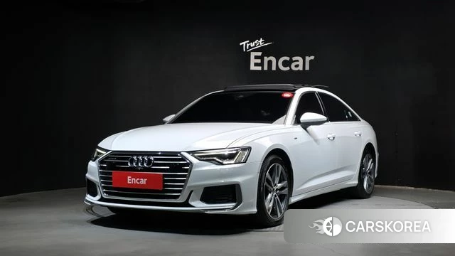 Audi A6 (C8) 2021 Белый из Кореи