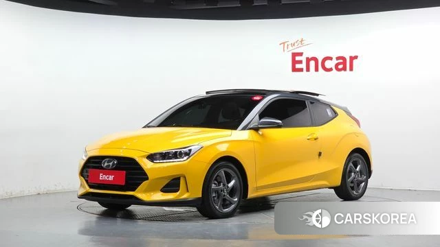 Hyundai Veloster (JS) 2018 Желтый из Кореи