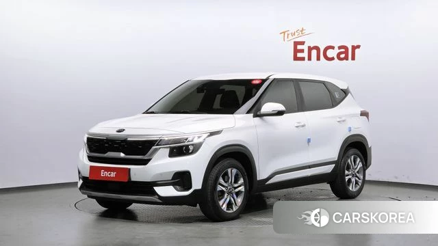 Kia Seltos 2021 Белый из Кореи