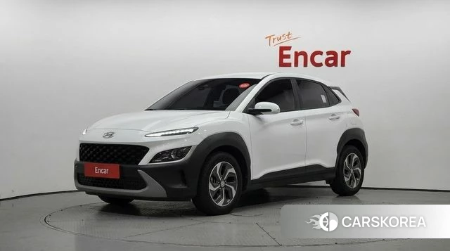 Hyundai The New Kona Hybrid 2023 Белый из Кореи