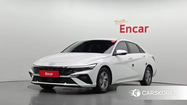Hyundai The New Avante (CN7) 2023 Белый из Кореи