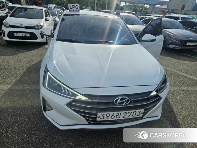 Hyundai The New Avante AD 2019 Белый из Кореи