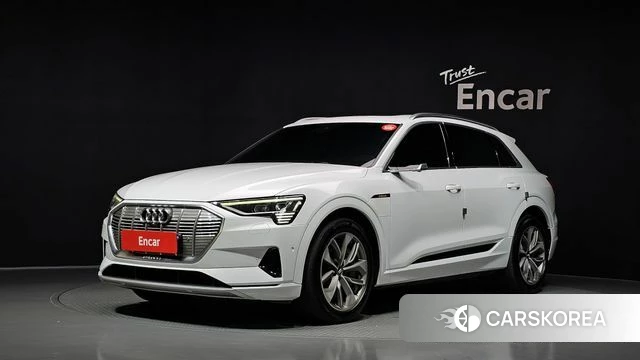 Audi e-Tron 2020 Белый из Кореи