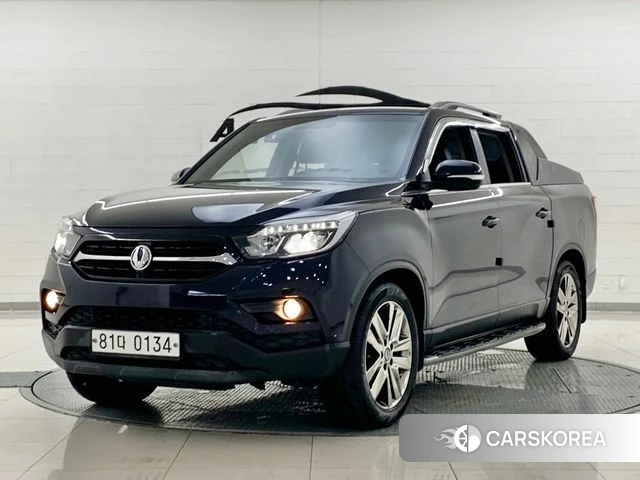 Ssangyong Rexton Sports 2018 Синий из Кореи