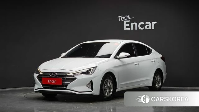 Hyundai The New Avante AD 2019 Белый из Кореи