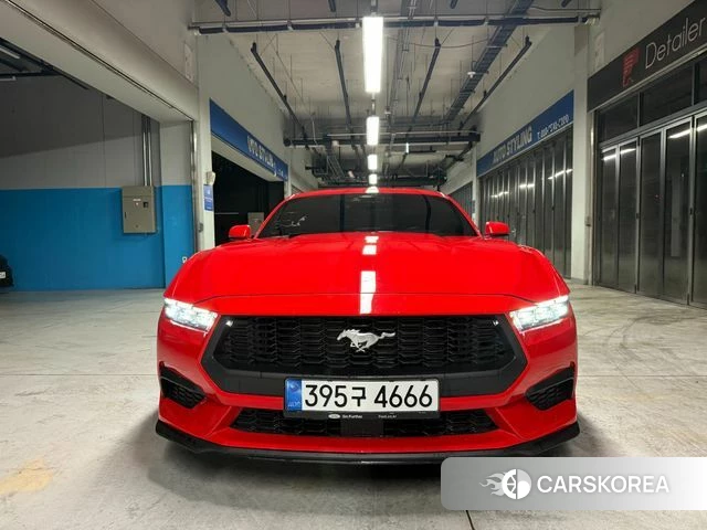 Ford Mustang 7th Generation 2024 Красный из Кореи