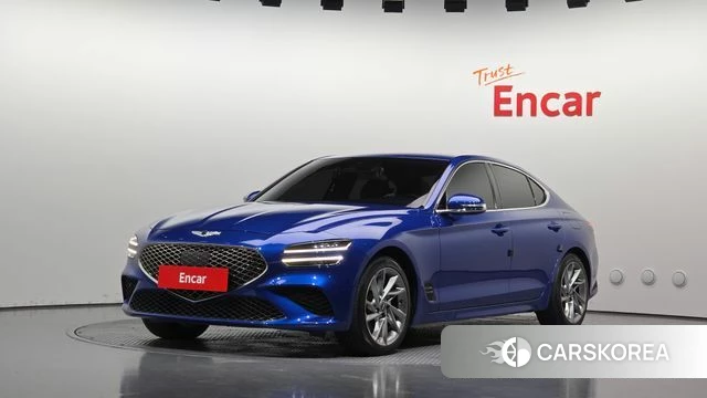Genesis The New G70 2022 Синий из Кореи