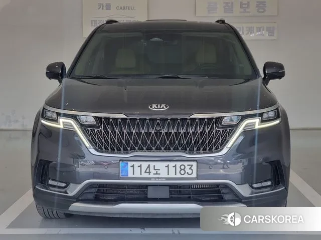 Kia Carnival 4th generation 2021 Серый из Кореи