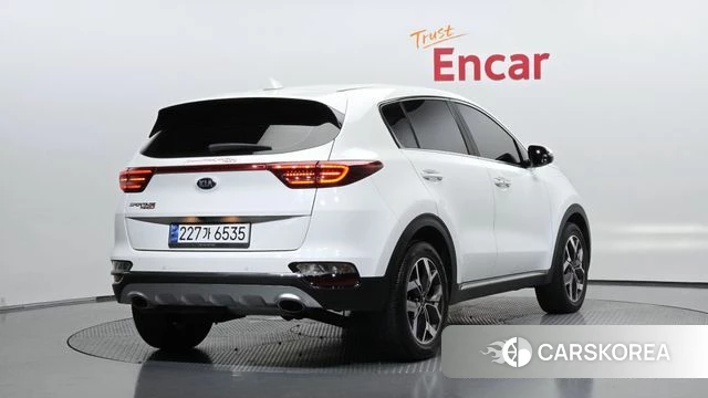 Kia Sportage The Bold 2021 Белый из Кореи
