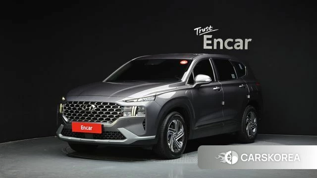 Hyundai The New Santa Fe 2021 Серый из Кореи