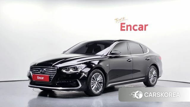 Hyundai Grandeur IG Hybrid 2019 Черный из Кореи